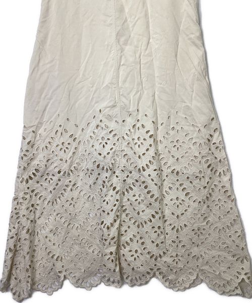 styling/（スタイリング）styling/ (スタイリング) エンブロイダリーワンピース ベージュの古着・服飾アイテム