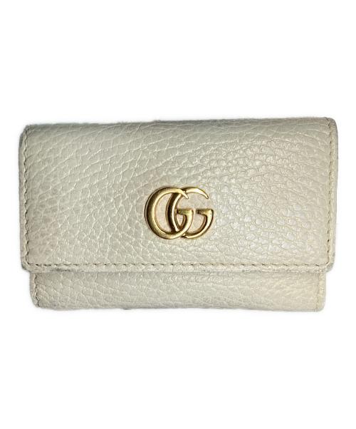 GUCCI（グッチ）GUCCI (グッチ) 6連キーケース ホワイト サイズ:-の古着・服飾アイテム