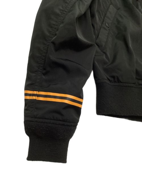 ALPHA INDUSTRIES（アルファインダストリーズ）ALPHA INDUSTRIES (アルファインダストリーズ) GIANTS (ジャイアンツ) MA-1ジャケット ブラック サイズ:Mの古着・服飾アイテム