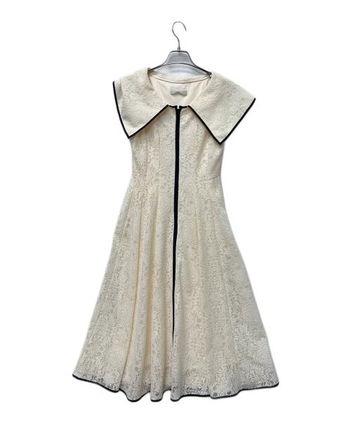 CELFORD（セルフォード）CELFORD (セルフォード) 半袖ワンピース ホワイト サイズ:36の古着・服飾アイテム