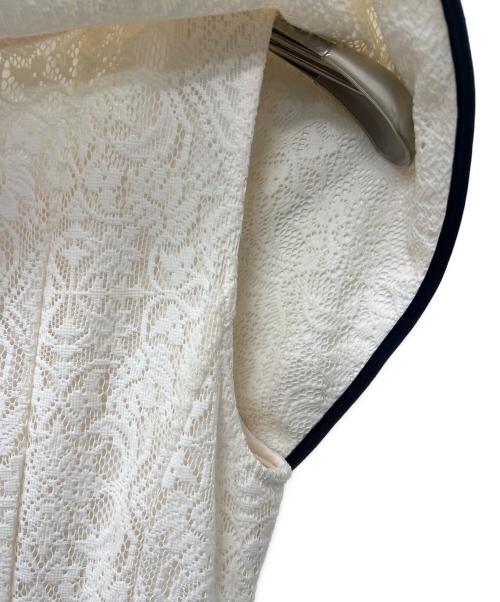 CELFORD（セルフォード）CELFORD (セルフォード) 半袖ワンピース ホワイト サイズ:36の古着・服飾アイテム