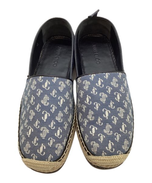 JIMMY CHOO（ジミーチュウ）JIMMY CHOO (ジミーチュウ) エスパドリーユシューズ インディゴ サイズ:42の古着・服飾アイテム