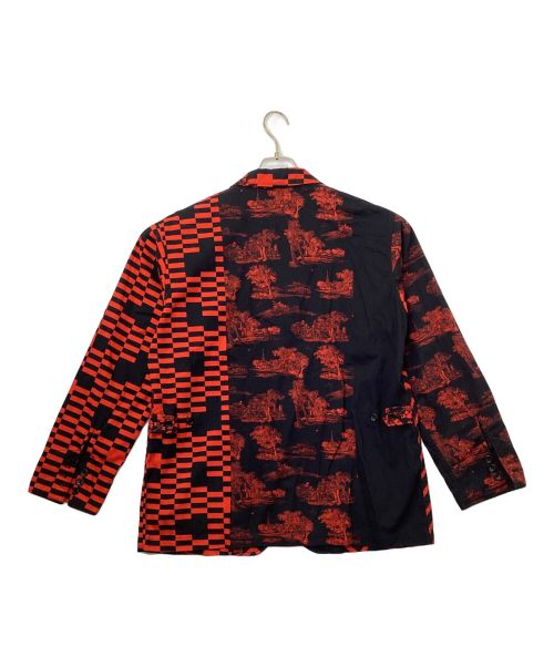 NOMA t.d.（ノーマティーディー）NOMA t.d. (ノーマティーディー) ジャケット ブラック×レッド サイズ:Sの古着・服飾アイテム