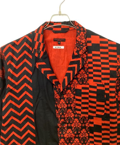 NOMA t.d.（ノーマティーディー）NOMA t.d. (ノーマティーディー) ジャケット ブラック×レッド サイズ:Sの古着・服飾アイテム