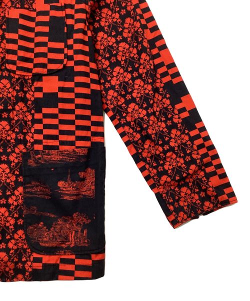 NOMA t.d.（ノーマティーディー）NOMA t.d. (ノーマティーディー) ジャケット ブラック×レッド サイズ:Sの古着・服飾アイテム