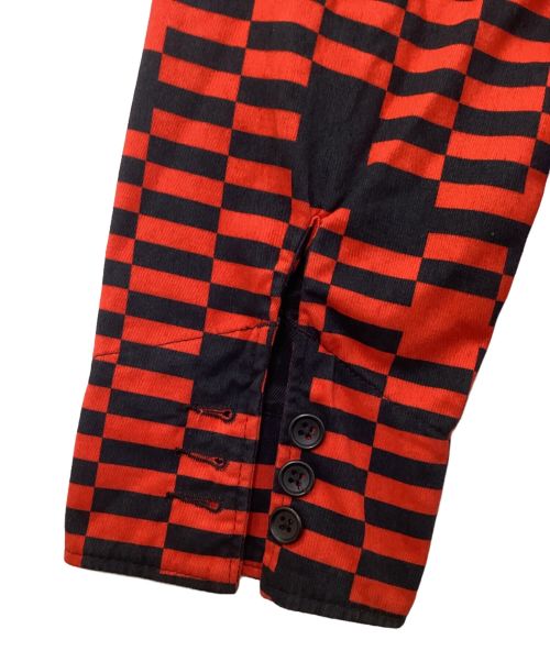 NOMA t.d.（ノーマティーディー）NOMA t.d. (ノーマティーディー) ジャケット ブラック×レッド サイズ:Sの古着・服飾アイテム