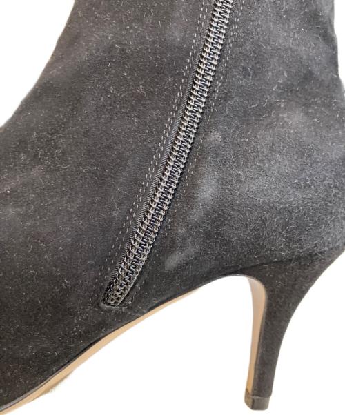 Salvatore Ferragamo（サルヴァトーレ フェラガモ）Salvatore Ferragamo (サルヴァトーレ フェラガモ) サイドジップロングブーツ ブラック サイズ:5.5の古着・服飾アイテム