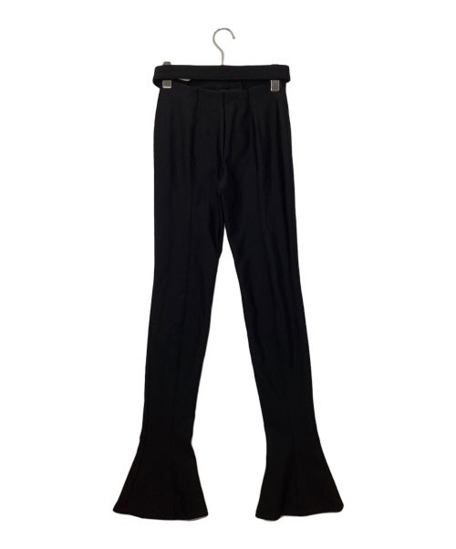 MUGLER H&M（ミュグレーエイチアンドエム）Mugler H&M (ミュグレーエイチアンドエム) フレアパンツ ブラック サイズ:36の古着・服飾アイテム