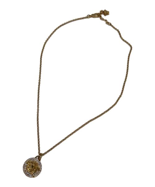 VERSACE（ヴェルサーチェ）VERSACE (ヴェルサーチェ) ネックレス ゴールドの古着・服飾アイテム