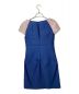 JIL SANDER NAVY (ジルサンダー ネイビー) 半袖ワンピース ブルー×ピンク サイズ:41：9000円