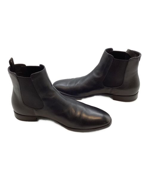 PRADA（プラダ）PRADA (プラダ) サイドゴアブーツ ブラック サイズ:25の古着・服飾アイテム