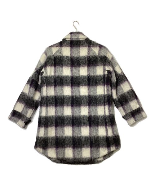 WOOLRICH（ウールリッチ）WOOLRICH (ウールリッチ) ロングコート ブラック×グレー サイズ:XSの古着・服飾アイテム