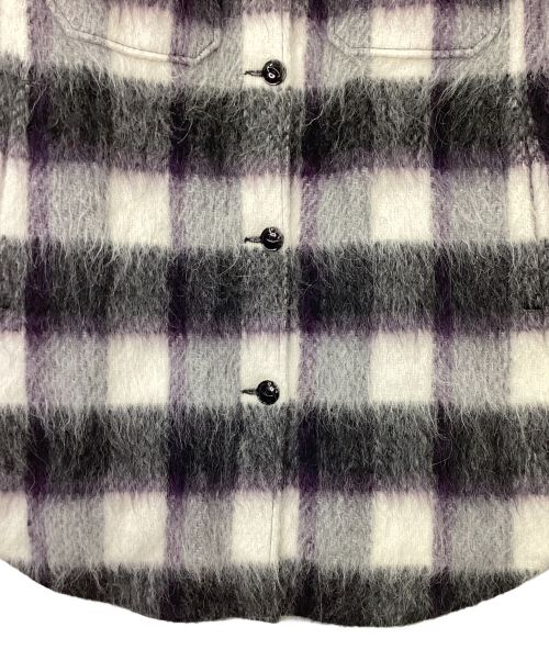 WOOLRICH（ウールリッチ）WOOLRICH (ウールリッチ) ロングコート ブラック×グレー サイズ:XSの古着・服飾アイテム