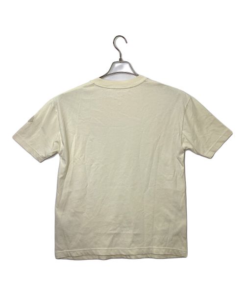 MONCLER（モンクレール）MONCLER (モンクレール) 半袖Tシャツ ベージュ サイズ:Mの古着・服飾アイテム