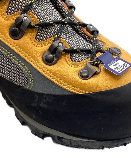 mont-bell（モンベル）mont-bell (モンベル) トレッキングブーツ イエロー サイズ:28の古着・服飾アイテム