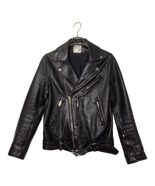 UNITED TOKYO（ユナイテッドトーキョー）UNITED TOKYO (ユナイテッドトーキョー) INPELSAレザーライダースジャケット ブラック サイズ:1の古着・服飾アイテム