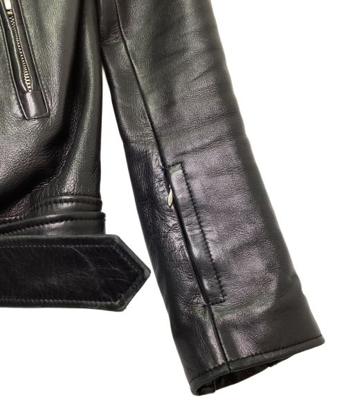 UNITED TOKYO（ユナイテッドトーキョー）UNITED TOKYO (ユナイテッドトーキョー) INPELSAレザーライダースジャケット ブラック サイズ:1の古着・服飾アイテム