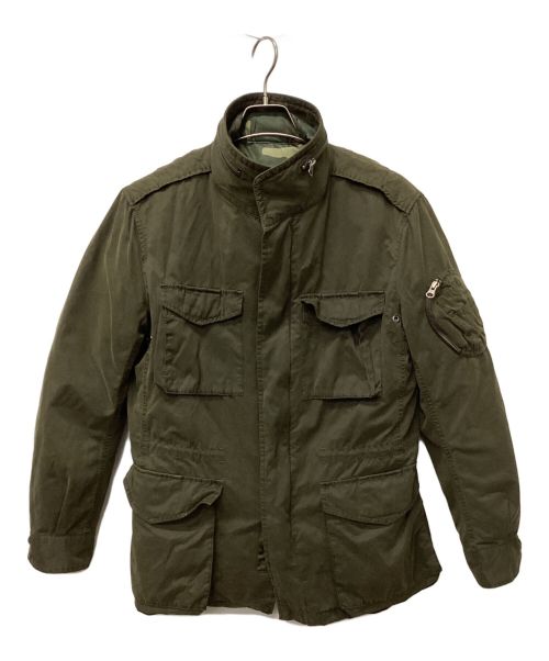 sage de cret（ｻｰｼﾞｭﾃﾞｸﾚ）sage de cret (サージュデクレ) 3wayミリタリージャケット オリーブ サイズ:Mの古着・服飾アイテム