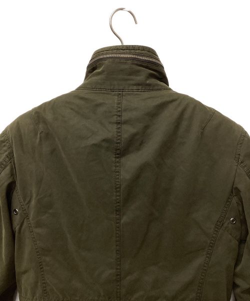 sage de cret（ｻｰｼﾞｭﾃﾞｸﾚ）sage de cret (サージュデクレ) 3wayミリタリージャケット オリーブ サイズ:Mの古着・服飾アイテム