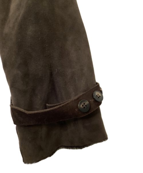 FENDI（フェンディ）FENDI (フェンディ) スウェードコート ブラウン サイズ:40の古着・服飾アイテム