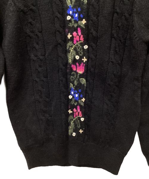 Saint Laurent Paris（サンローランパリ）Saint Laurent Paris (サンローランパリ) ニット ブラック サイズ:Sの古着・服飾アイテム