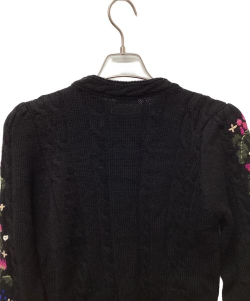 Saint Laurent Paris（サンローランパリ）Saint Laurent Paris (サンローランパリ) ニット ブラック サイズ:Sの古着・服飾アイテム