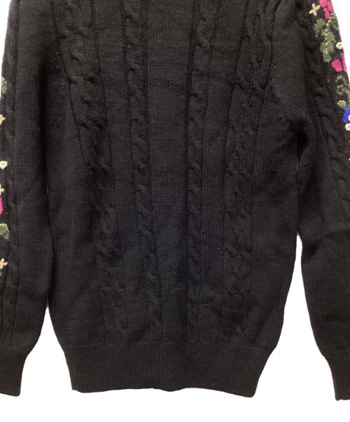 Saint Laurent Paris（サンローランパリ）Saint Laurent Paris (サンローランパリ) ニット ブラック サイズ:Sの古着・服飾アイテム