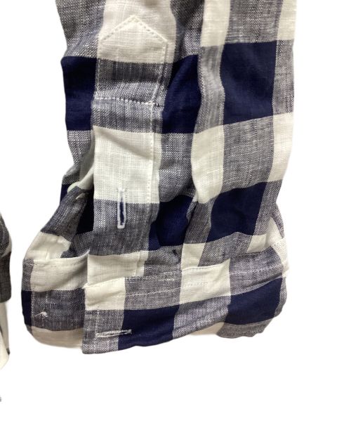 MADISON BLUE（マディソンブルー）MADISON BLUE (マディソンブルー) リネンシャツ ネイビー サイズ:04の古着・服飾アイテム