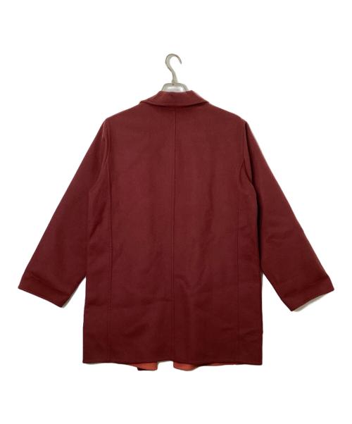 Salvatore Ferragamo（サルヴァトーレ フェラガモ）Salvatore Ferragamo (サルヴァトーレ フェラガモ) ウールコート レッド サイズ:Sの古着・服飾アイテム