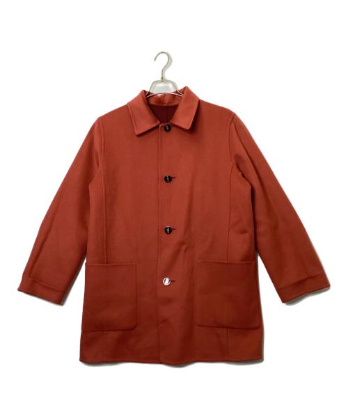 Salvatore Ferragamo（サルヴァトーレ フェラガモ）Salvatore Ferragamo (サルヴァトーレ フェラガモ) ウールコート レッド サイズ:Sの古着・服飾アイテム