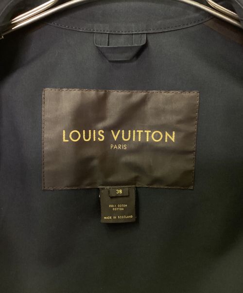 LOUIS VUITTON（ルイ ヴィトン）LOUIS VUITTON (ルイ ヴィトン) ステンカラーコート ブラック サイズ:38の古着・服飾アイテム
