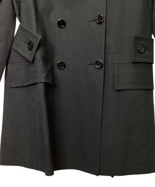 LOUIS VUITTON（ルイ ヴィトン）LOUIS VUITTON (ルイ ヴィトン) ステンカラーコート ブラック サイズ:38の古着・服飾アイテム