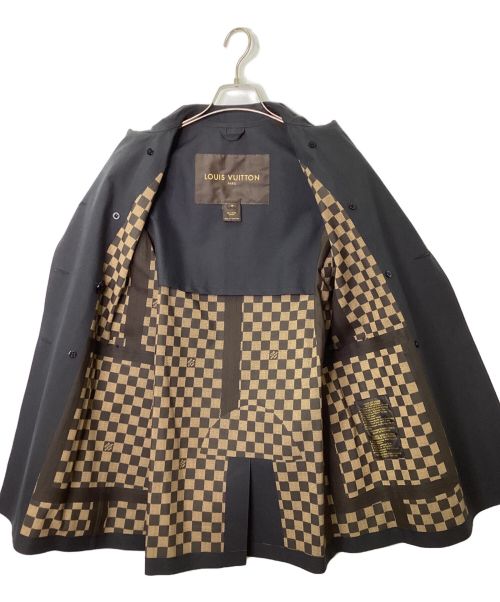 LOUIS VUITTON（ルイ ヴィトン）LOUIS VUITTON (ルイ ヴィトン) ステンカラーコート ブラック サイズ:38の古着・服飾アイテム