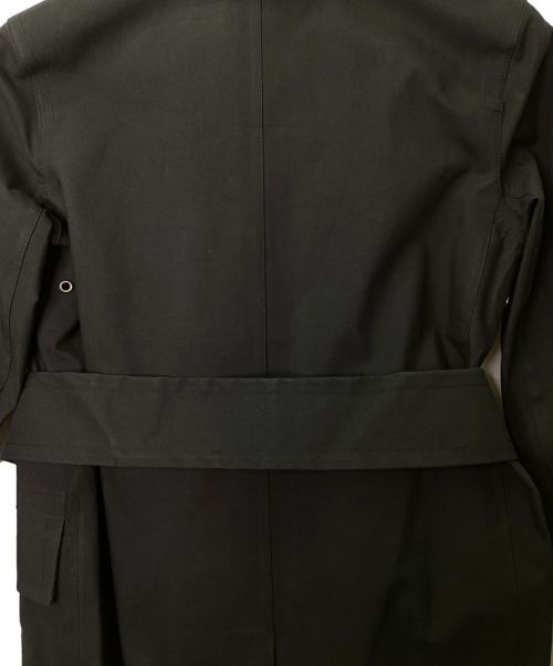 LOUIS VUITTON（ルイ ヴィトン）LOUIS VUITTON (ルイ ヴィトン) ステンカラーコート ブラック サイズ:38の古着・服飾アイテム