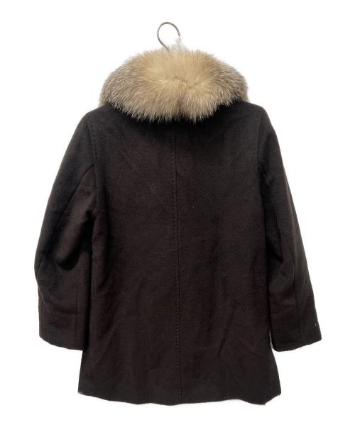 MARELLA（マレーラ）MARELLA (マレーラ) カシミヤ混コート ブラウン サイズ:４２の古着・服飾アイテム