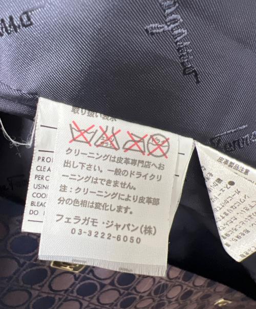 Salvatore Ferragamo（サルヴァトーレ フェラガモ）Salvatore Ferragamo (サルヴァトーレ フェラガモ) ステンカラーコート ネイビー サイズ:40の古着・服飾アイテム