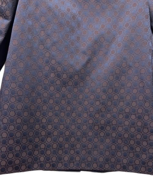 Salvatore Ferragamo（サルヴァトーレ フェラガモ）Salvatore Ferragamo (サルヴァトーレ フェラガモ) ステンカラーコート ネイビー サイズ:40の古着・服飾アイテム