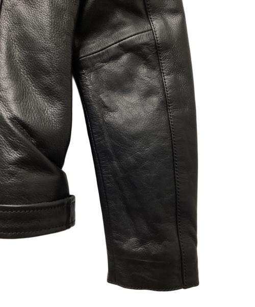 Liugoo Leathers（リューグーレザーズ）Liugoo Leathers (リューグーレザーズ) ダブルライダースジャケット ブラック サイズ:XSの古着・服飾アイテム