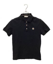 MONCLER（モンクレール）の古着「ポロシャツ」｜ブラック