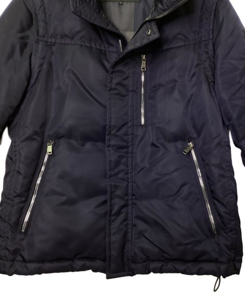 BLACK LABEL CRESTBRIDGE（ブラックレーベル クレストブリッジ）BLACK LABEL CRESTBRIDGE (ブラックレーベル クレストブリッジ) 4WAYダウンジャケット ネイビー サイズ:Lの古着・服飾アイテム