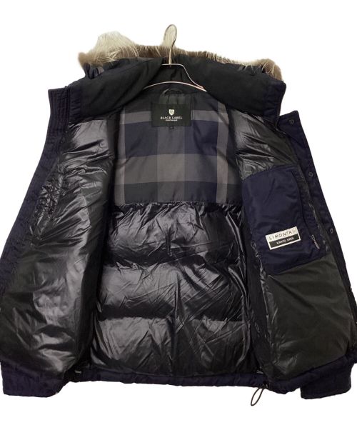 BLACK LABEL CRESTBRIDGE（ブラックレーベル クレストブリッジ）BLACK LABEL CRESTBRIDGE (ブラックレーベル クレストブリッジ) 4WAYダウンジャケット ネイビー サイズ:Lの古着・服飾アイテム