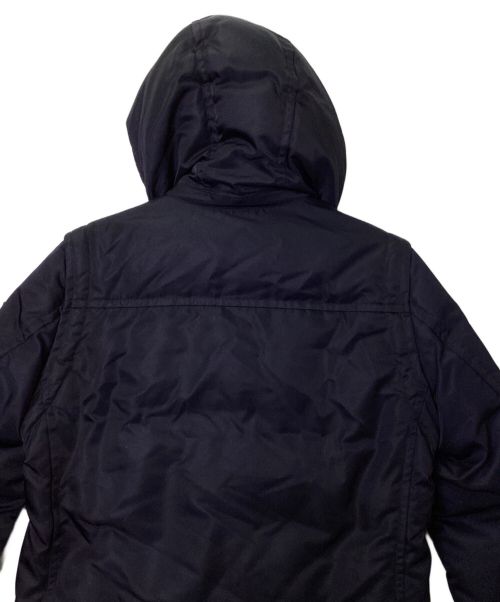 BLACK LABEL CRESTBRIDGE（ブラックレーベル クレストブリッジ）BLACK LABEL CRESTBRIDGE (ブラックレーベル クレストブリッジ) 4WAYダウンジャケット ネイビー サイズ:Lの古着・服飾アイテム
