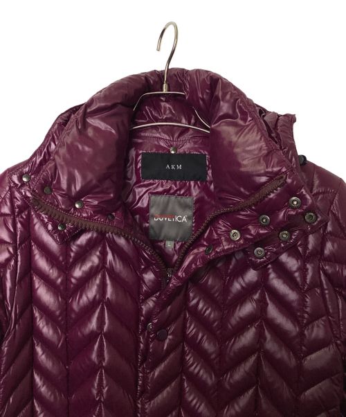 DUVETICA（デュベティカ）DUVETICA (デュベティカ) AKM (エーケーエム) ダウンジャケット パープル サイズ:Lの古着・服飾アイテム