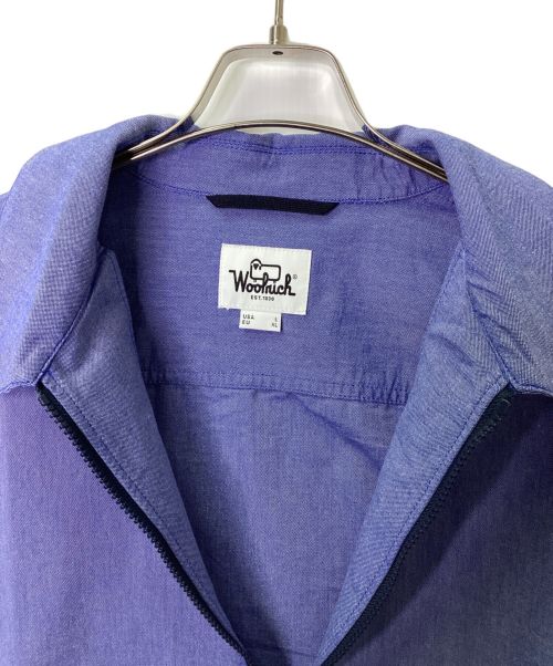 WOOLRICH（ウールリッチ）WOOLRICH (ウールリッチ) DRY X OXFORD JACKET ブルー サイズ:XLの古着・服飾アイテム