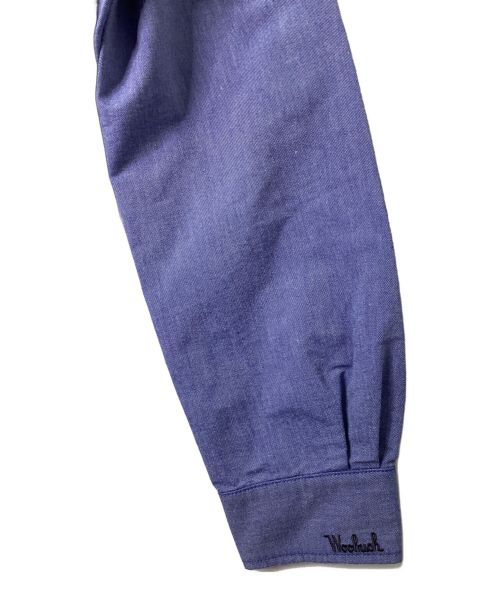 WOOLRICH（ウールリッチ）WOOLRICH (ウールリッチ) DRY X OXFORD JACKET ブルー サイズ:XLの古着・服飾アイテム