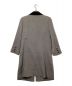 FOXEY (フォクシー) ウールロングコート ブラック×グレー サイズ:F：15000円