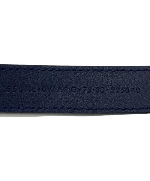 GUCCI（グッチ）GUCCI (グッチ) ベルト ネイビーの古着・服飾アイテム