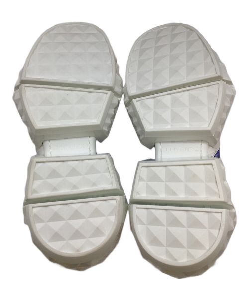 JIMMY CHOO（ジミーチュウ）JIMMY CHOO (ジミーチュウ) スニーカー ブルー×オレンジ サイズ:37の古着・服飾アイテム