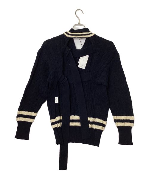 HYKE（ハイク）HYKE (ハイク) チルデンセーター ネイビー サイズ:1の古着・服飾アイテム