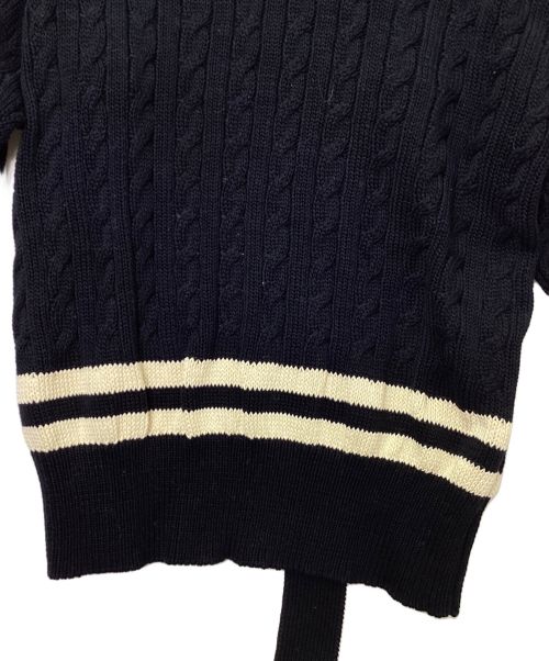 HYKE（ハイク）HYKE (ハイク) チルデンセーター ネイビー サイズ:1の古着・服飾アイテム